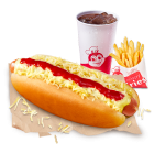 1 Jolly Hotdog + 1 Khoai tây chiên vừa + 1 Nước ngọt