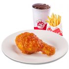 1 Gà Sốt Cay + 1 Khoai tây chiên vừa + 1 Nước ngọt