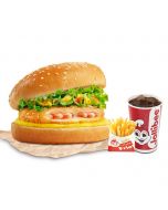 Tôm Burger + Khoai Tây + Nước Ngọt